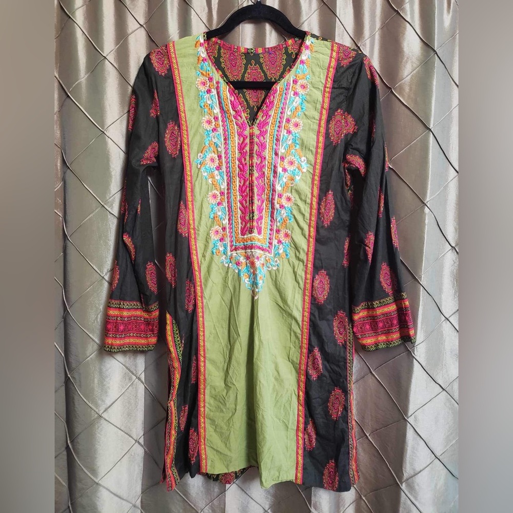 EUC- Embroidered Cotton Tunic / Kurta